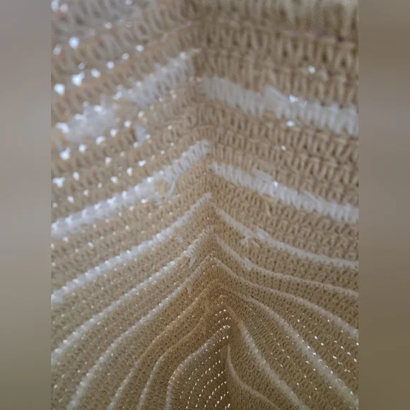 Hat Attack Natural Straw Bag With Leather Straps - Picture 9 of 14